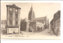 CALAIS     L'eglise Notre Dame ,boucherie  LL 6 - Calais