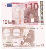 NOTE BANCONOTA BILLET 10 EURO T IRLANDA DRAGHI K007.. UNC FDS ASSOLUTO RARISSIMA - 10 Euro