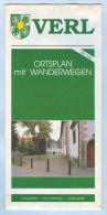 Landkarte Stadtplan City Map Plan Verl Ca. 1993 Ostwestfalen Deutschland Ortsplan NRW Deutschland Plan De Ville Germany - Landkarten