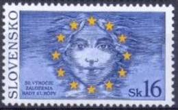 SK 1999-339 50A°EU, SLOVAKIA, 1v, MNH - Nuevos