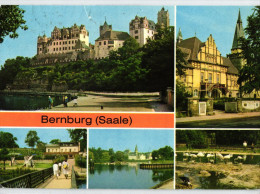 Bernburg - Mehrbildkarte - Saale - Bernburg (Saale)