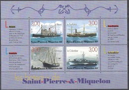 SAINT PIERRE MIQUELON - 1999 - BF 7 - Hojas Y Bloques