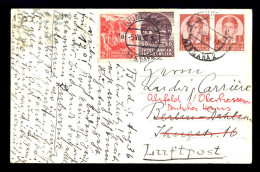 Kingdom Of Yugoslavia - Postcard Sent From Ljubljana To Germany 05.08.1936. On Arrival Readdressed. Interesting. 2 Scans - Tarjetas – Máxima