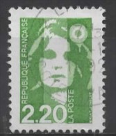 FRANCE 1989 Bicentenial Marianne - 2f.20 - Green  FU - 1989-1996 Marianne Du Bicentenaire