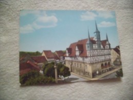 Duderstadt : Rathaus Mit Mariensäule Eine Der ältesten Rathausbauten Deutschlands - Duderstadt