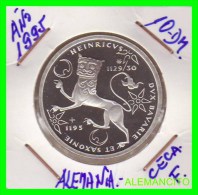 ALEMANIA  - BRD  - MONEDA DE 10 DM  PLATA  S/C  AÑO 1995-F - Conmemorativas