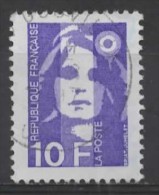 FRANCE 1989 Bicentenial Marianne - 10f. - Violet  FU - 1989-1996 Marianne Du Bicentenaire