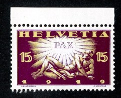 9627  Swiss 1919  Michel #148**  ( Cat. 8.€ ) - Nuevos