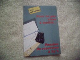 PENSION DE REVERSION....AVEC FNE-CGT - Syndicats