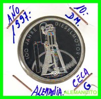 ALEMANIA  - BRD  - MONEDA DE 10 DM  PLATA  S/C  AÑO 1997-G PROOF - Commémoratives