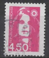 FRANCE 1989 Bicentenial Marianne - 4f.50 - Mauve  FU - 1989-1996 Marianna Del Bicentenario