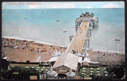 Great Britain 1905 Post Card Victoria Pier,Folkestone       ( Lot 2462 ) - Storia Postale