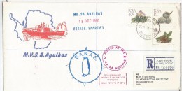 ANTARTIDA POLO SUR SUDAFRICA PAQUEBOT CAPE TOWN SA AGULHAS SANAE ANTARCTIC EXPEDITION CRUISE 63 1990 - Expéditions Antarctiques