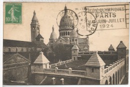 FRANCIA 1924 TP CON RODILLO JUEGOS OLIMPICOS DE PARIS OLYMPIC GAMES - Sommer 1924: Paris