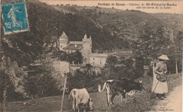 42 - Loire - St Priest- De -la -Roche_ 91 Hab. Sur Les Bords De Loire (la Bergére ,les Vaches )env.Roanne - Autres & Non Classés
