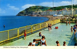 DYFED - ABERYSTWYTH - CHILDREN'S PADDLING POOL Dyf231 - Cardiganshire