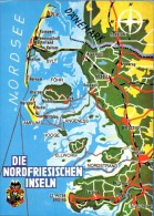 Friesland - Nordfriesland  Übersichtskarte 4 - Nordfriesland