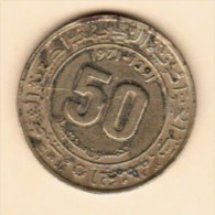 ALGERIA  50 CENTIMES 1971 (AH 1391) (KM # 102) - Algerien