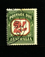 AUSTRALIA - 1960  POSTAGE   DUES  2/  NO WMK  FINE USED  SG D141 - Segnatasse