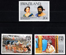 Swaziland 1977 MiNr. 378/ 383 **/ Mnh ; 25 Jahre Regentschaft Von Königin Elisabeth II. - Swaziland (...-1967)