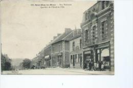 Puy De Dôme.Saint Eloy Les Mines, Et Les Commerces Rue Nationale - Saint Eloy Les Mines