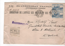 Brief  Tunesien,  Tunis Nach Wien - Storia Postale