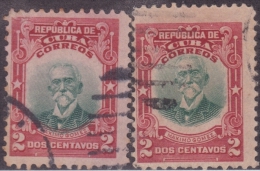 1910-93 CUBA REPUBLICA 1910. 2c M. GOMEZ Ed.182. CENTROS DESPLAZADOS. - Gebraucht