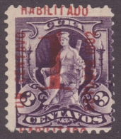 1902-70 CUBA REPUBLICA 1902. 1c FUENTE DE LA INDIA Ed.174. HABILITACION FALSA. PARA ESTUDIO. - Unused Stamps