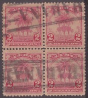 1905-65 CUBA REPUBLICA 1905. 10c FUENTE DE LA INDIA Ed.179. CAMPO ARADO. BLOCK 4. MNH. - Oblitérés