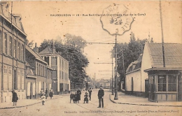 NORD  59  HAUBOURDIN    RUE SADI CARNOT (COIN DE LA RUE DE LA GARE) - Haubourdin