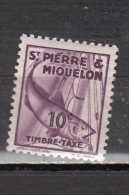 SAINT PIERRE ET MIQUELON *  YT N° TAXE 33 - Portomarken