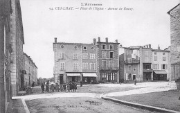 ¤¤  -   94  -  CUNLHAT  -  Place De L'Eglise  -  Avenue De Roussy    -  ¤¤ - Cunlhat