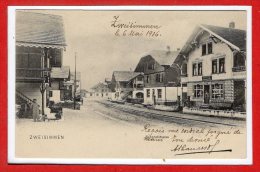 SUISSE - ZWEISIMMEN  - Rahnhofstrasse - Zweisimmen