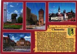 Chemnitz - Mehrbildkarte - Stadtgeschichte - Chemnitz