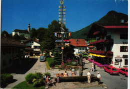 Ruhpolding - Dorfplatz Mit Pfarrkirche St. Georg - Ruhpolding