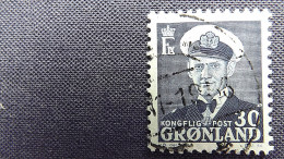 Grönland 33 Oo/used, König Frederik IX. (1899-1972) In Admiralsuniform - Oblitérés