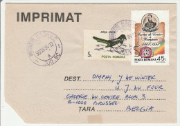 Bacau 1994 - Jud. Bc - Lettre Cover Brief - Storia Postale