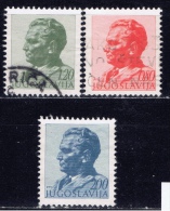 YU+ Jugoslawien 1974 Mi 1551-52 1554 Tito - Used Stamps
