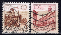 YU+ Jugoslawien 1971 1972 1975 1976 1977 1981 1983 Mi 1430 1465 1596-97 1646 1661-62 1694 1880-81 1998-99 Städte - Used Stamps
