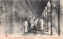 ¤¤  -  59 Bis  -  CAMBODGE  -  ANGKOR-WAT  -  Voyage Aux Monuments Khmers  - Sous La Galerie Des Bas-Reliefs  -  ¤¤ - Kambodscha