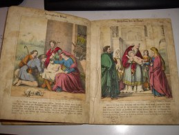 Vie De JESU Avec 45 Belles Images Colorées- Non Datée-Verlag Von C.D.Burk In Stuttgart - Christendom