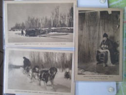 CANADA 7 CARTES POSTALES . MISSIONS  D EXTREME NORD CANADIENS . BELLES ANIMATIONS - Sonstige & Ohne Zuordnung