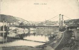 - Lot Et Garonne - Ref - 367 - Fumel - Le Pont - Pont Suspendu - Carte Bon Etat - - Fumel