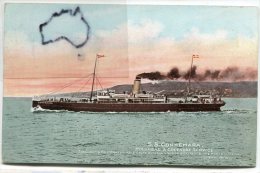 -S. S. CONNEMARA - HOLYHEAD & GREENDRE SERVICE - London Belfast Route, Peu Courante, TBE, Scans. - Steamers