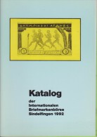 Sindelfingen Exhibition Catalog 1992  Perfekt State - Mostre Filateliche