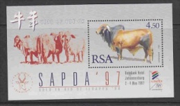 South Africa 1997 Sapda "Afrikander" M/s ** Mnh (27091) - Hojas Bloque