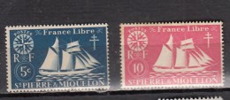 ST PIERRE ET  MIQUELON * YT N° 296 297 - Ungebraucht