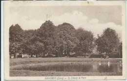 Gendrey-Le Champ De Foire (Très Légère Corne D'angle En Bas à Gauche,voir Scan)-(SÉPIA) - Gendrey