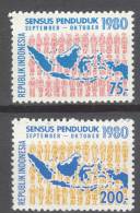 INDONESIA MNH ** 1980 ZBL 1010-11 MNH ** - Indonesia