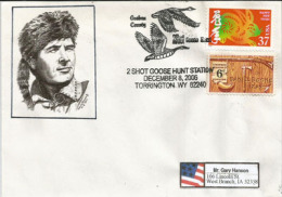 ETATS-UNIS. Célèbre Trappeur Daniel Boone ,  Enveloppe Souvenir De  Torrington (Wyoming) Adressée En Iowa - Indianen